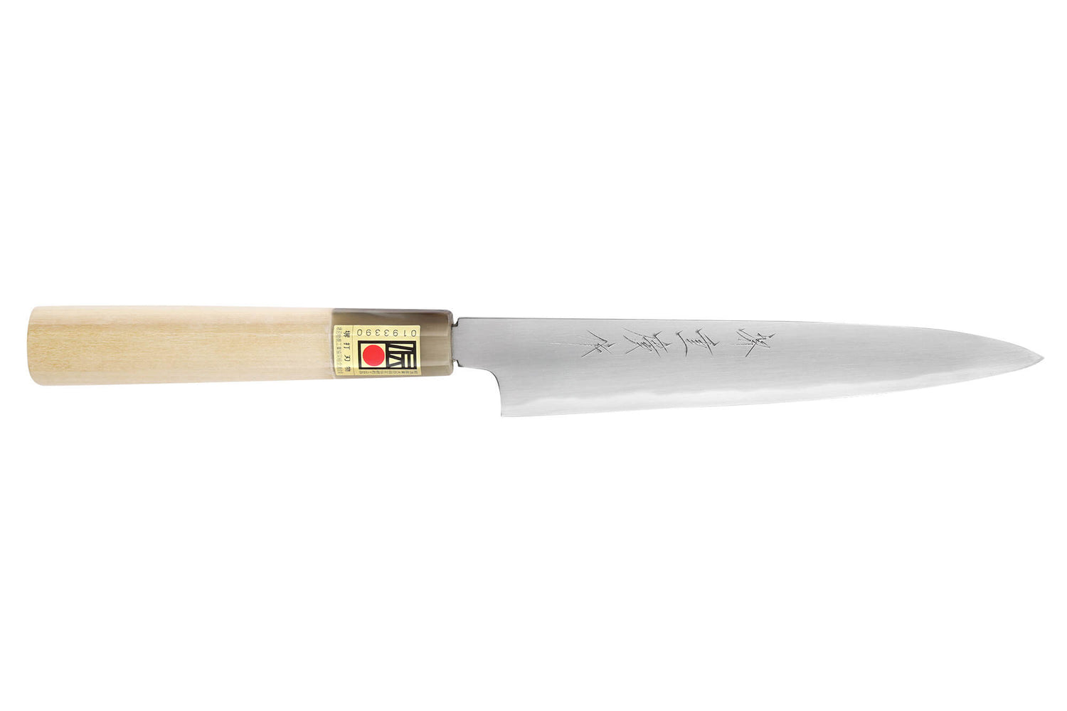 Couteau universel japonais artisanal Kasahara Shigehiro forgé par Yoshikazu Ikeda 16,5cm