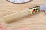 Couteau universel japonais artisanal Kasahara Shigehiro forgé par Yoshikazu Ikeda 16,5cm