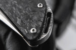 Couteau pliant Böker Sherman EDC 110665 manche en carbone noir 10,3cm