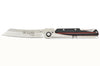 Couteau pliant LUG Higo LUSP3SHRB manche en acier et G10 noir et rouge 11cm