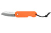 Couteau pliant Skult français éco-responsable manche orange 10cm