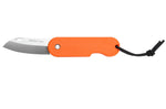 Couteau pliant Skult français éco-responsable manche orange 10cm