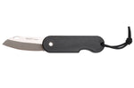 Couteau pliant Skult français éco-responsable manche noir 10cm