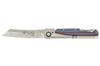Couteau pliant LUG Higo LUSP3SHRG manche en acier et G10 gris et rouge 11cm
