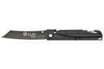 Couteau pliant LUG Higo Titanium LUSP3THB manche en acier et G10 noir 11cm