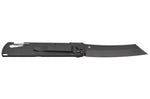 Couteau pliant LUG Higo Titanium LUSP3THRB manche en acier et G10 noir et rouge 11cm
