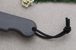 Couteau pliant Skult français éco-responsable manche gris 10cm