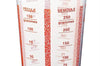 Verre doseur plastique 1/4L
