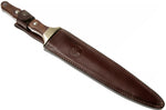 Couteau Böker Arbolito Colmillo Guayacan 02BA918G lame en acier 25cm manche en bois de Guayacan + étui en cuir