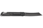 Couteau pliant LUG Higo Titanium LUSP3THBD manche en acier et G10 désert et noir 11cm