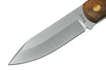 Couteau Böker Barlow BFF 120506 lame en acier 7cm manche en noyer + étui en cuir
