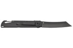 Couteau pliant LUG Higo Titanium LUSP3THRG manche en acier et G10 gris et rouge 11cm