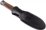 Couteau Böker P08 Damascus 121515DAM lame damassée 8,2cm manche en bois + étui en cuir