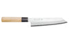 Couteau de chef kiritsuke 21cm japonais artisanal Momotaro Ginsan manche en magnolia