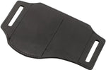 Étui Böker Nubuck Ed-Three 09BO295 en cuir noir 3 compartiments
