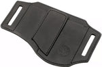 Étui Böker Nubuck Ed-Three 09BO295 en cuir noir 3 compartiments