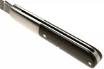 Couteau pliant Böker Barlow M4 Sherman Damas 110038DAM manche en micarta marron et inox 8,8cm + étui feutre
