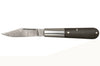Couteau pliant Böker Barlow M4 Sherman Damas 110038DAM manche en micarta marron et inox 8,8cm + étui feutre