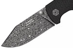 Couteau pliant Böker Tiger Damas 111103DAM manche en micarta noir 11,5cm