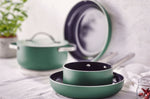 Set de 4 pièces cuisson Beka Mobi revêtement céramique 16, 20, 24 et 28cm - Coloris vert