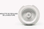 Moulin à épices électrique rechargeable Finamill PRO Plus inox + 2 capsules de broyage