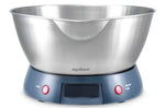 Balance de cuisine Zyliss avec bol en acier inoxydable - Jusqu'à 5kg