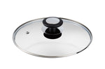 Couvercle Beka Essential en verre cerclé inox - 20cm