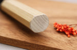 Couteau santoku kiritsuke 18cm japonais artisanal Momotaro Ginsan manche en magnolia