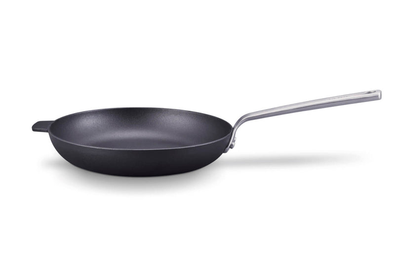 Poêle Beka Stark en fonte de fer préculottée avec contre-poignée - 28cm