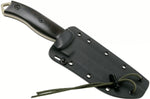 Couteau Esee 5 5PDT-004 lame carbone 13,2cm manche G10 noir/rouge + étui