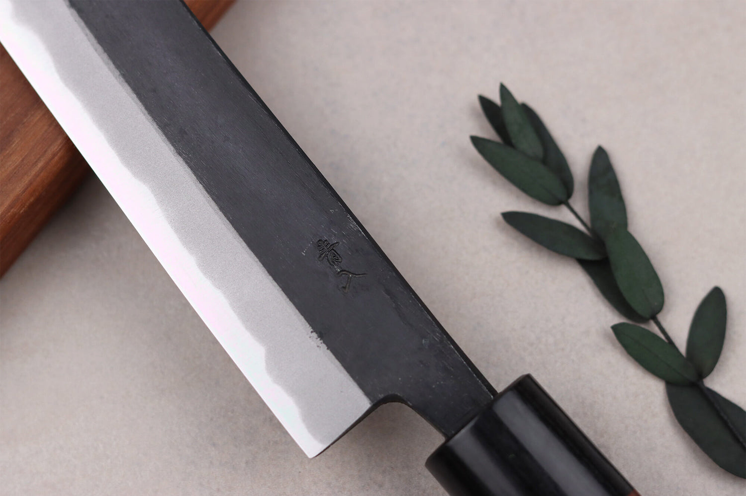 Couteau sakimaru 27cm japonais artisanal Wusaki Sakimaru BS1