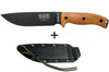 Couteau Esee 6 6PB-011 lame carbone 16,5cm manche G10/micarta marron + étui