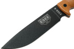Couteau Esee 6 6PB-011 lame carbone 16,5cm manche G10/micarta marron + étui
