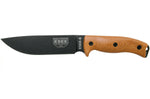 Couteau Esee 6 6PB-011 lame carbone 16,5cm manche G10/micarta marron + étui