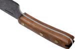Machette Esee Expat Libertariat lame acier carbone 22,8cm manche bois de noyer + étui
