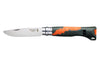 Couteau pliant Opinel Outdoor Junior N°07 lame 7cm manche bi matière - Kaki