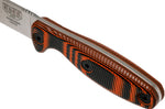 Couteau Esee Xancudo XAN2-006 lame acier inox 7,5cm manche G10 orange et noir + étui