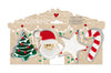 Set 4 emporte-pièces Scrapcooking en fer blanc - Noël
