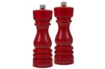 Coffret moulins sel et poivre Cole & Mason London rouge gloss 18cm