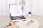 Coffret de 6 couteaux de table Le Coq Français Forêt