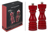 Coffret moulins sel et poivre Cole & Mason London rouge gloss 18cm