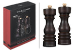 Coffret moulins sel et poivre Cole & Mason London chocolat 18cm