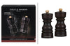 Coffret moulins sel et poivre Cole & Mason London chocolat 13cm