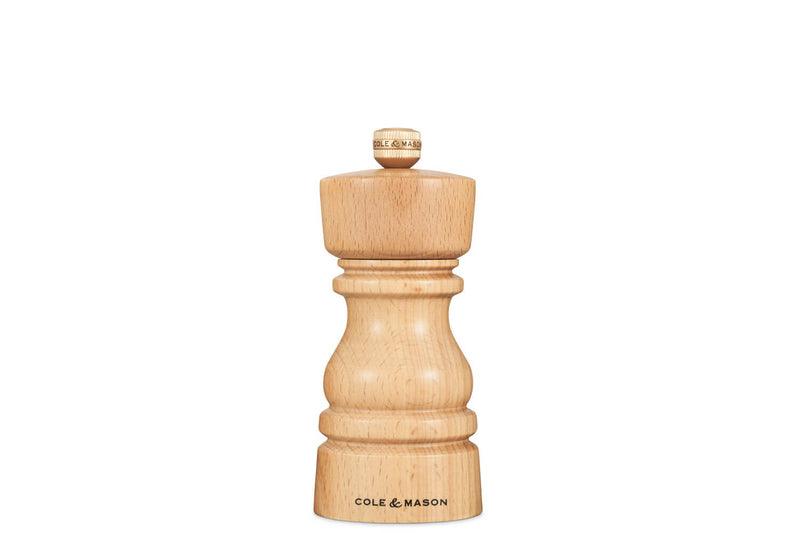 Moulin à sel Cole & Mason London en hêtre - 13 cm