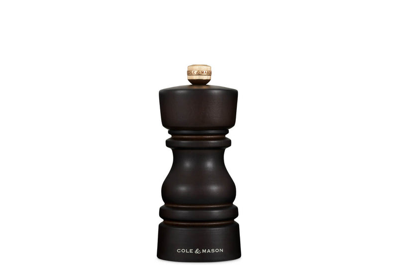 Moulin à poivre Cole & Mason London couleur chocolat - 13 cm