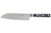 Couteau santoku Au Nain Pépite lame forgée alvéolée 20cm