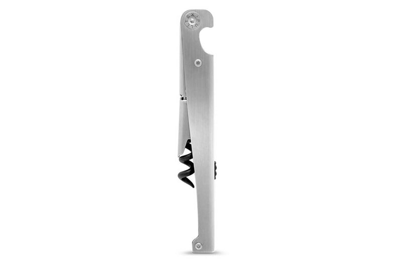 Tire-bouchon sommelier Pulltex Quadratt en acier inoxydable