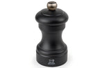 Moulin à poivre manuel Peugeot Bistro en bois de hêtre noir mat 10cm