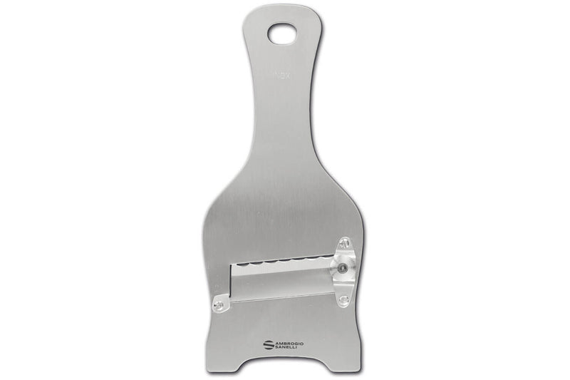 Mandoline à truffes Ambrogio Sanelli tout en acier inoxydable avec lame crantée