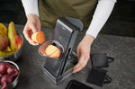 Mandoline verticale Gefu Stando avec récipient de collecte et couvercle